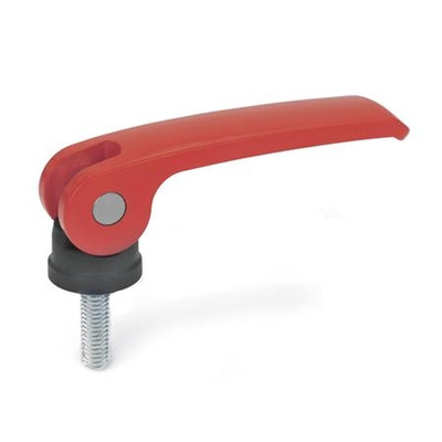 Produktbild von Ganter Norm® - Exzenterspanner, Hebel Zink-Druckguss, Auflagescheibe Kunststoff