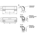 Produktbild von Ganter Norm® - Griffleisten, Kunststoff (630-114-B-DOR)