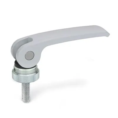 Produktbild von Ganter Norm® - Exzenterspanner, Hebel Zink-Druckguss, Auflagescheibe Kunststoff