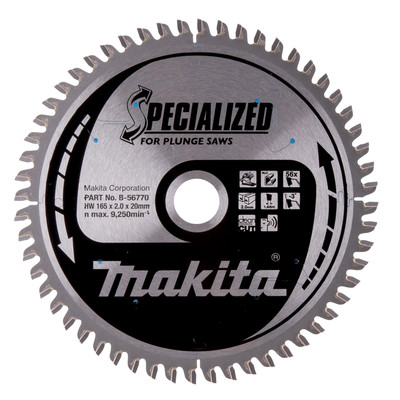 Makita Specialized Sägeb.165x20x56Z