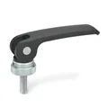 Produktbild von Ganter Norm® - Exzenterspanner, Hebel Zink-Druckguss, Auflagescheibe Kunststoff