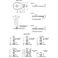 Produktbild von Ganter Norm® - Stellfüße, Edelstahl, mit Befestigungslasche, Tropfenform (43-80
