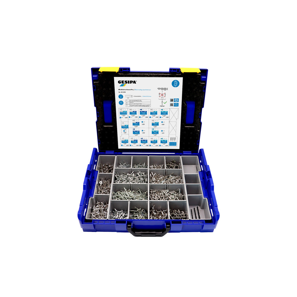 GESIPA® Blindnietsortiment Pro in L-Boxx Produktbild img1 L