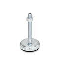 Produktbild von Ganter Norm® - Stellfüße, Stahlblech, mit Gummiauflage (30-50-M16-150-A1-UK)