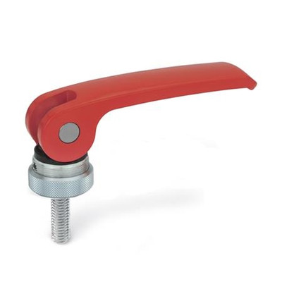 Produktbild von Ganter Norm® - Exzenterspanner, Hebel Zink-Druckguss, Auflagescheibe Kunststoff
