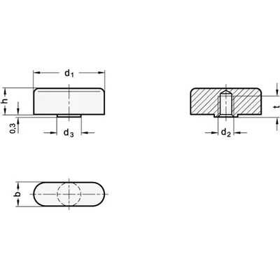 Produktbild von Ganter Norm® - Edelstahl-Flügelmuttern (432-30-M6)