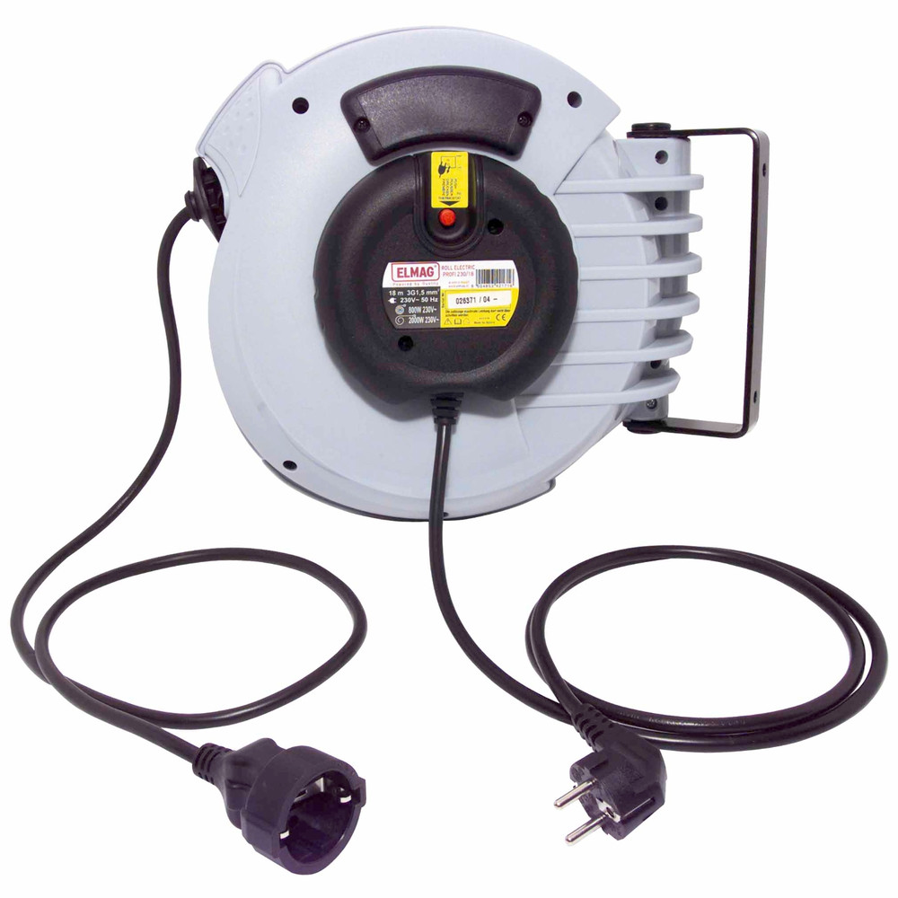 ELMAG Automatischer Kabelaufroller Electric Profi 230/18 Produktbild img1 L