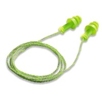 Produktbild von uvex - Gehörschutzstöpsel whisper+, grün, SNR 27dB mit Kordel in Minibox, 50 Pa