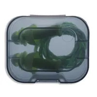 Produktbild von uvex - Gehörschutzstöpsel whisper+, lime, SNR 27dB mit Kordel in Stöpselbox 50
