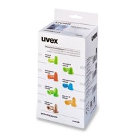 Produktbild von uvex - x-fit Einwegstöpsel, lime, SNR 37dB ohne Kordel Nachfüllbox, 300 Paar