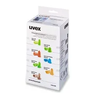 Produktbild von uvex - x-fit Einwegstöpsel, lime, SNR 37dB ohne Kordel Nachfüllbox, 300 Paar