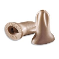 Produktbild von uvex - Einwegstöpsel hi-com, SNR 24dB, paarweise, 200x 1 Paar, beige