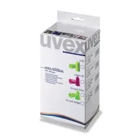 Produktbild von uvex - Einwegstöpsel hi-com lime, SNR 24dB ohne Kordel Nachfüllbox, 300 Paar