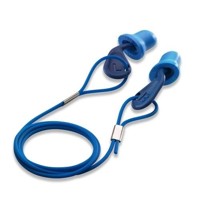 Produktbild von uvex - xact-fit detec, blau, SNR 26dB, mit Kordel, 50x 1 Paar in Minibox