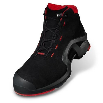 Uvex Sicherheitsschnürstiefel X-tended Support 8517/1, S3 Src, Schwarz, W10, Größe 50