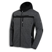 Produktbild von uvex - Softshelljacke 8949, melange-schwarz, Größe XL