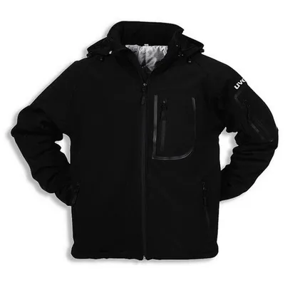 Produktbild von uvex - SoftShell-Winterjacke 9816, schwarz, Größe L