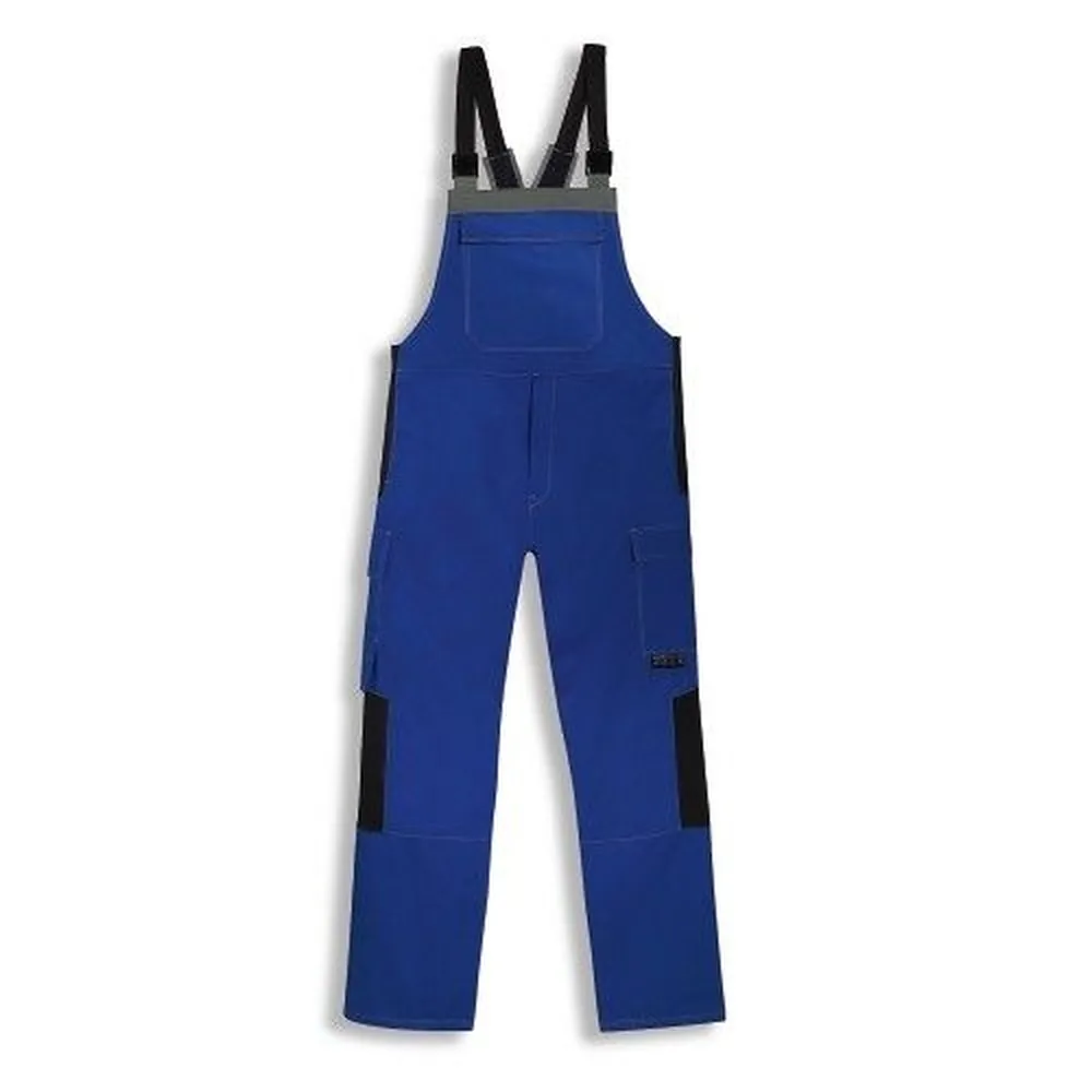 uvex Flamm- und Hitzeschutz-Latzhose protection fire + arc 8896, kornblau/grau Produktbild img1 L