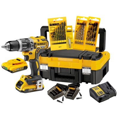 Produktbild von DeWALT - Akku-Schlagbohrschrauber-Set DCK796D2T-QW 18V 7 2,0Ah mit Zubehör