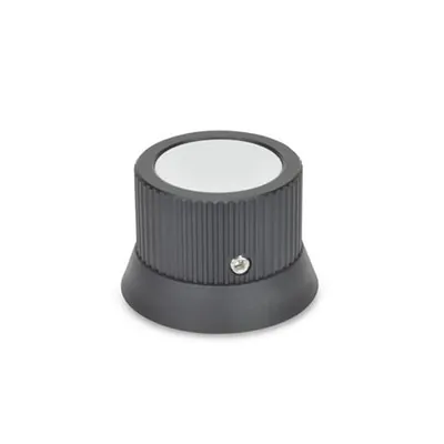 Produktbild von Ganter Norm® - Drehknöpfe, Aluminium, schwarz eloxiert (726.2-27-B6-B-1)