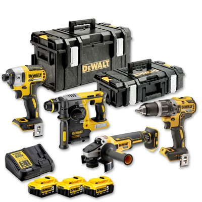 Produktbild von DeWALT - Akku-Kombopack DCK422P3-QW (4-teilig), 18 Volt