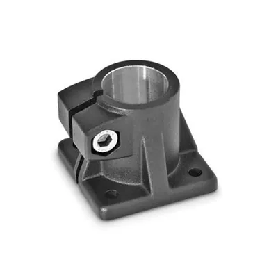 Produktbild von Ganter Norm® - Fuß-Klemmverbinder, Aluminium (163-B42-85-2-SW)