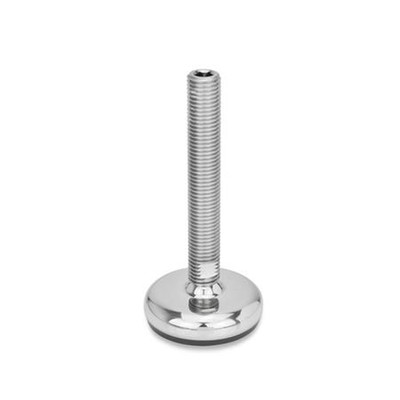 Produktbild von Ganter Norm® - Stellfüße, Edelstahl, mit Gummiauflage (31-100-M16-250-C3-U)