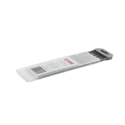 Wolfram-Elektrode Type E-WC 20, grau ø1,6 x 175mm Universal, W 98% + 2% CeO2