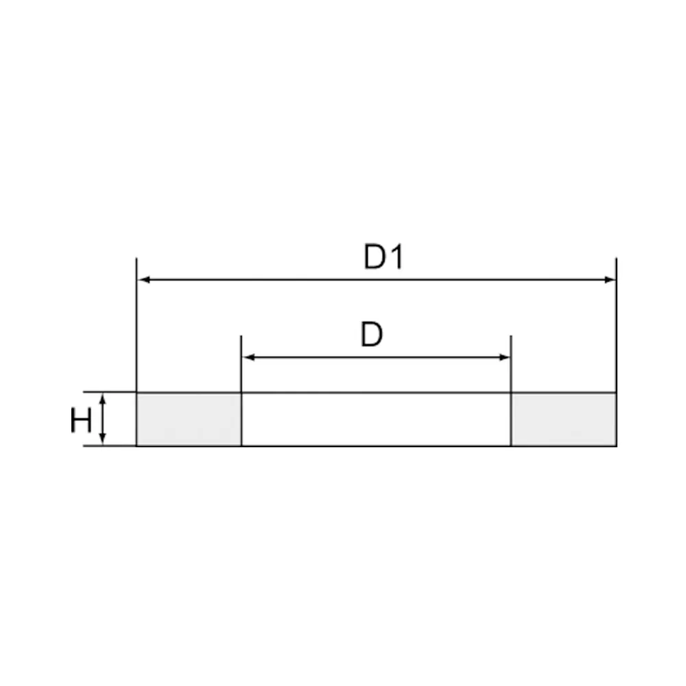 RIEGLER Dichtring aus PTFE, für Gewinde G 1/4, VPE 100 Stk. (258.42) Produktbild img1 L
