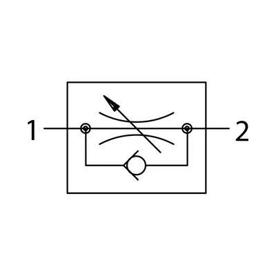 Produktbild von RIEGLER - Drosselrückschlagventil »Blaue Serie« Abluftdros.G1/4 a. 10bar Ø6 (28