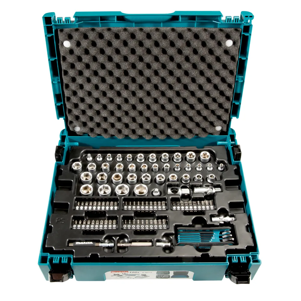 Makita Werkzeug-Set 120-tlg. MAKPAC Produktbild img1 L