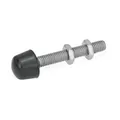 Produktbild von Ganter Norm® - Andrückschrauben, Edelstahl, mit Gummi-Druckstück (708.1-M10-97-