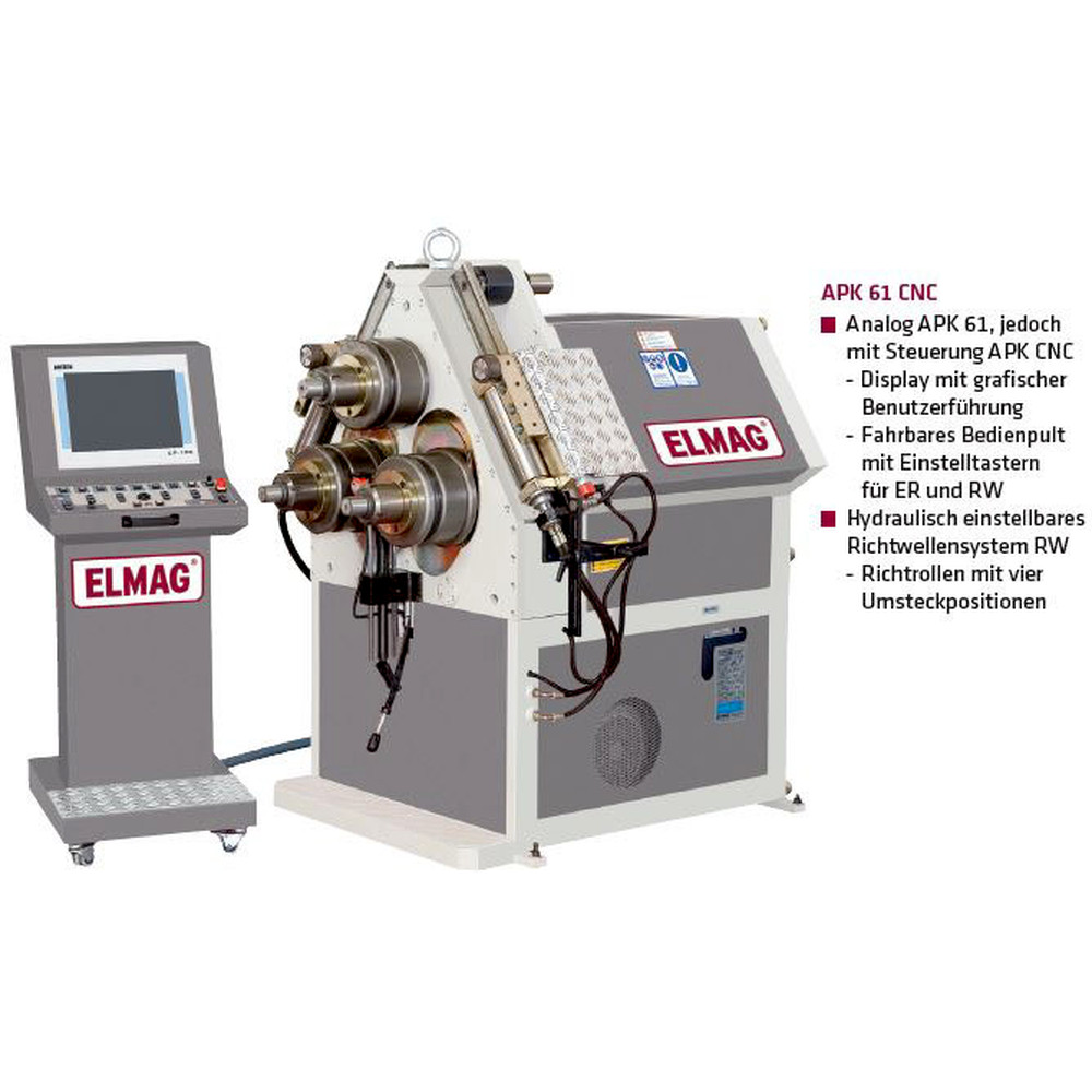 ELMAG Hydraulische Ringbiegemaschine APK 61 Produktbild img2 L