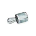 Produktbild von Ganter Norm® - Seitendruckstücke, Hülse Stahl, Druckstift Stahl / Kunststoff, z