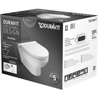 Produktbild von DURAVIT - Wand-WC Set DuraStyle Basic