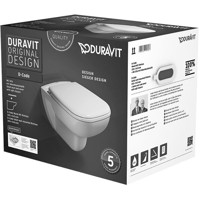 Produktbild von DURAVIT - Wand-Tiefspül-WC Set D-Code