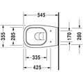 Produktbild von DURAVIT - Wand-Tiefspül-WC D-Code 545mm