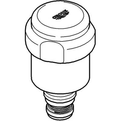 Produktbild von GROHE - Oberteil 41818 WAS-Griff