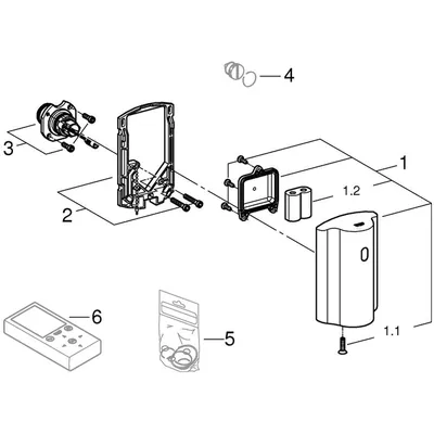 Produktbild von GROHE - Umrüstelektronik Tectron