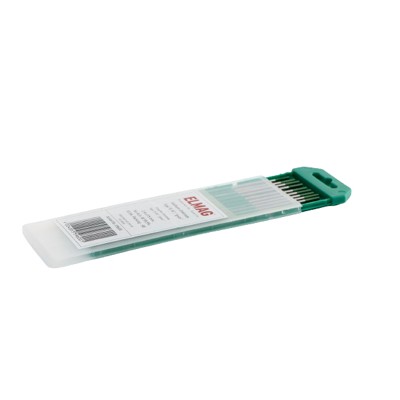Wolfram-Elektrode Type E-W, grün ø2,4 x 175mm, für ALU, W 99,9%, 10er-Pack
