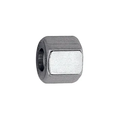 Produktbild von RIEGLER - Überwurfmutter, M18x1,5, Rohr-Außen-Ø 12 mm, Edelstahl 1.4571 (ES 408