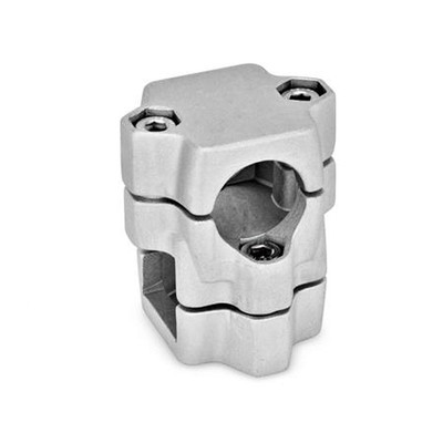 Produktbild von Ganter Norm® - Kreuz-Klemmverbinder, mehrteilig (134-B30-V30-60-2-BL)