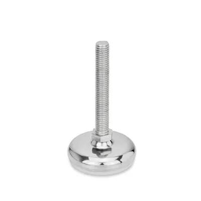 Produktbild von Ganter Norm® - Stellfüße, Edelstahl, mit Gummiauflage (31-100-M8-50-C4-S)