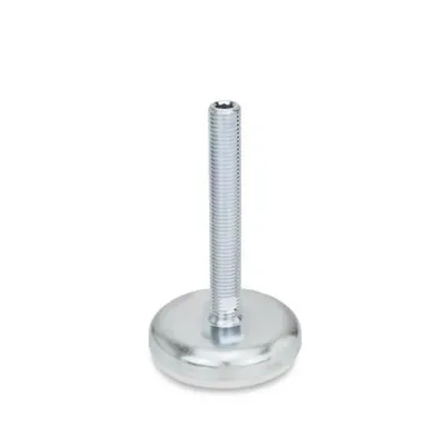 Produktbild von Ganter Norm® - Stellfüße, Stahlblech, mit Gummiauflage (30-100-M20-125-A2-U)