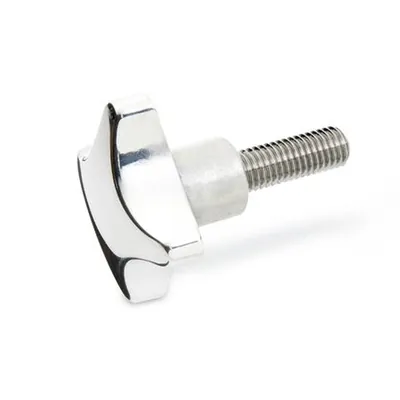 Produktbild von Ganter Norm® - Kreuzgriffschrauben, Aluminium, Gewindezapfen Edelstahl (6335.5-