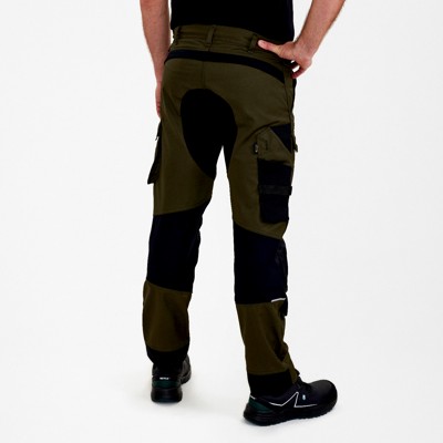 Produktbild von Engel - X-treme Handwerkerhose mit Stretch, forest green/schwarz, Gr. 68