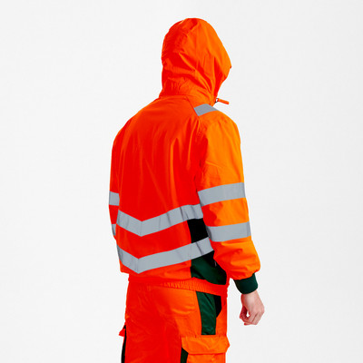 Produktbild von Engel - Safety Pilotjacke, orange/grün, Gr. M