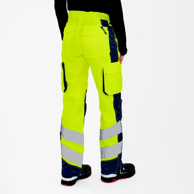 Produktbild von Engel - Safety Light Damenhose, gelb/blue ink, Gr. 48