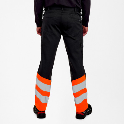 Produktbild von Engel - Safety Hose, anthrazit grau/orange, Gr. 26