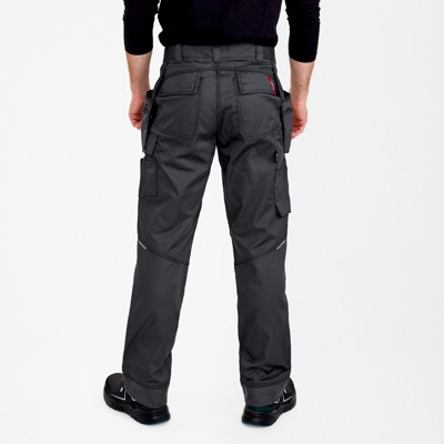 Produktbild von Engel - Combat Handwerkerhose mit Holstertaschen, grau, Gr. 26
